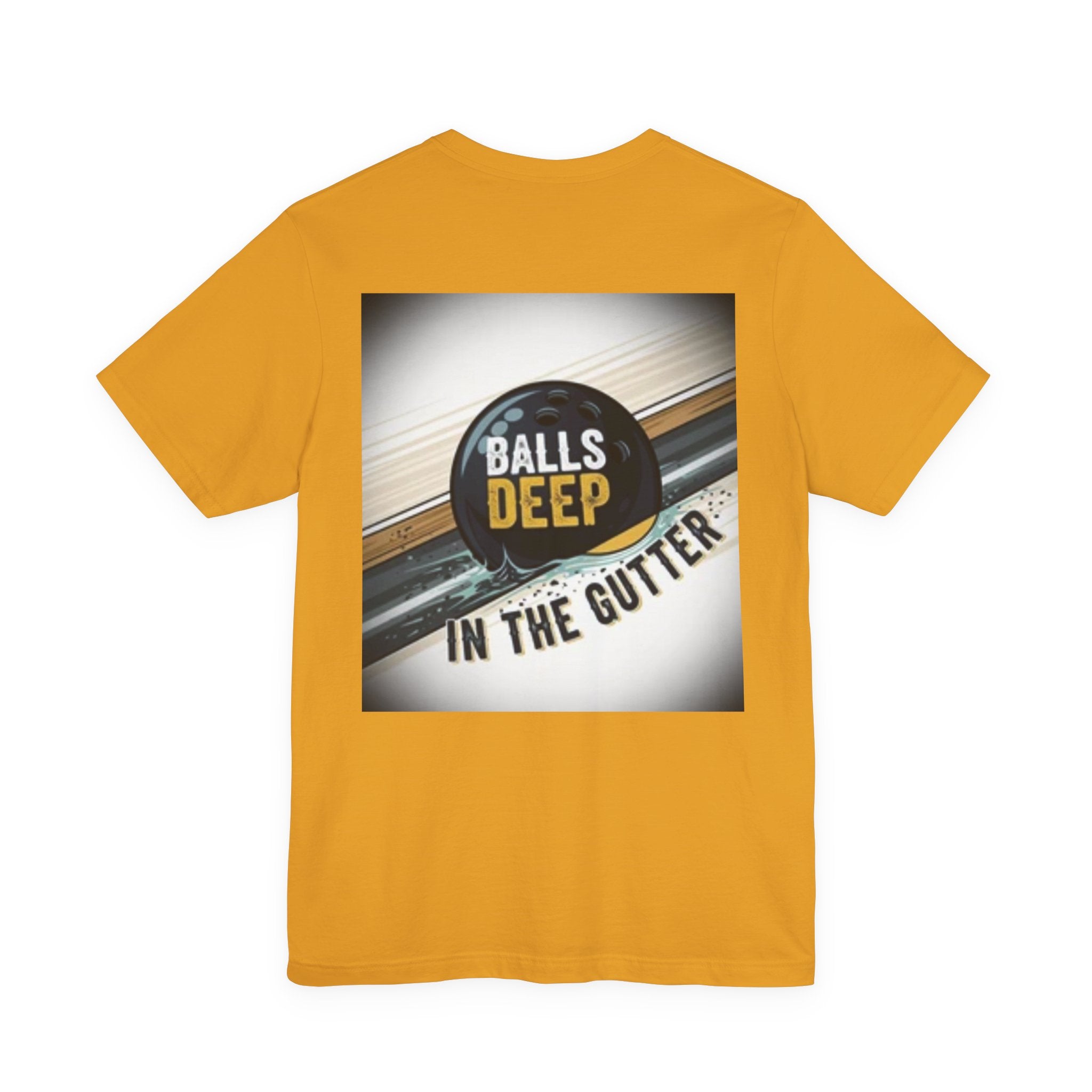 Balls Deep Gutter customizable bowling shirt