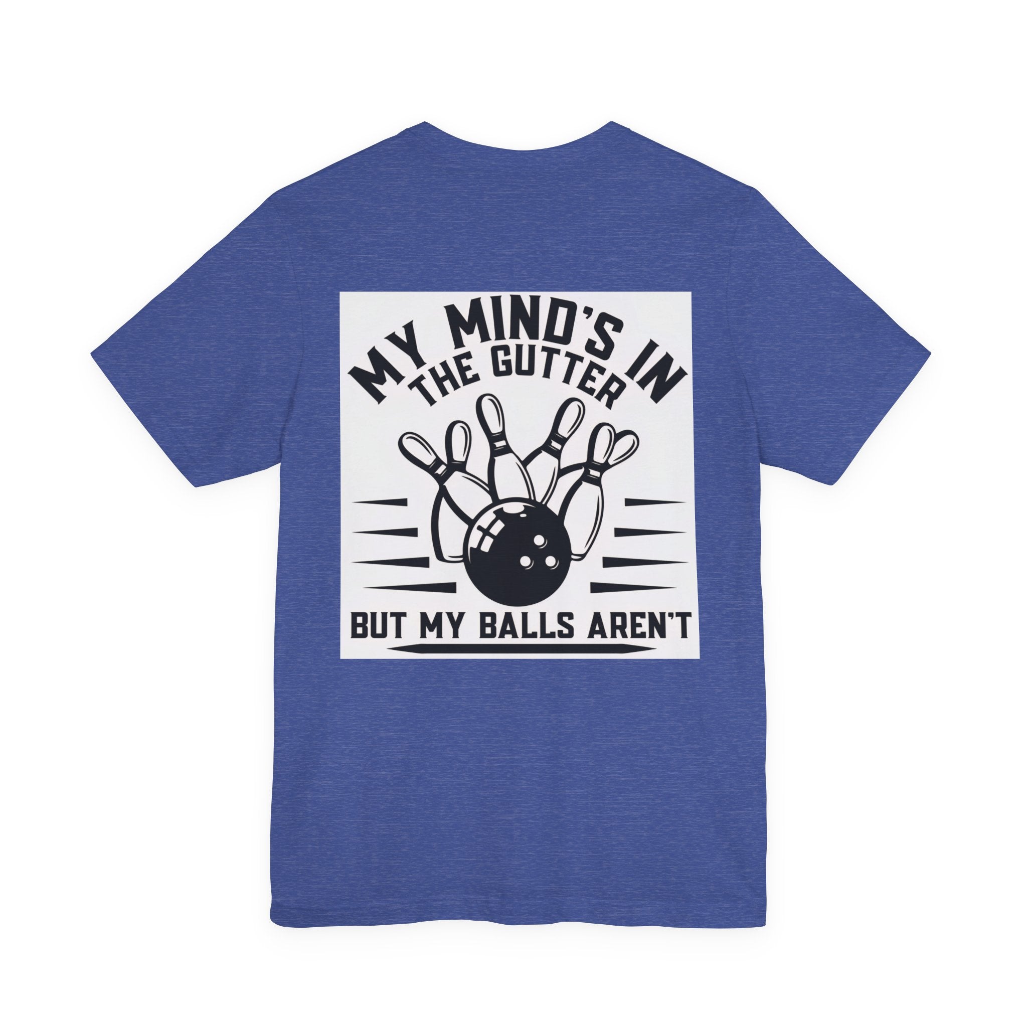 Gutter mind customizable bowling shirt
