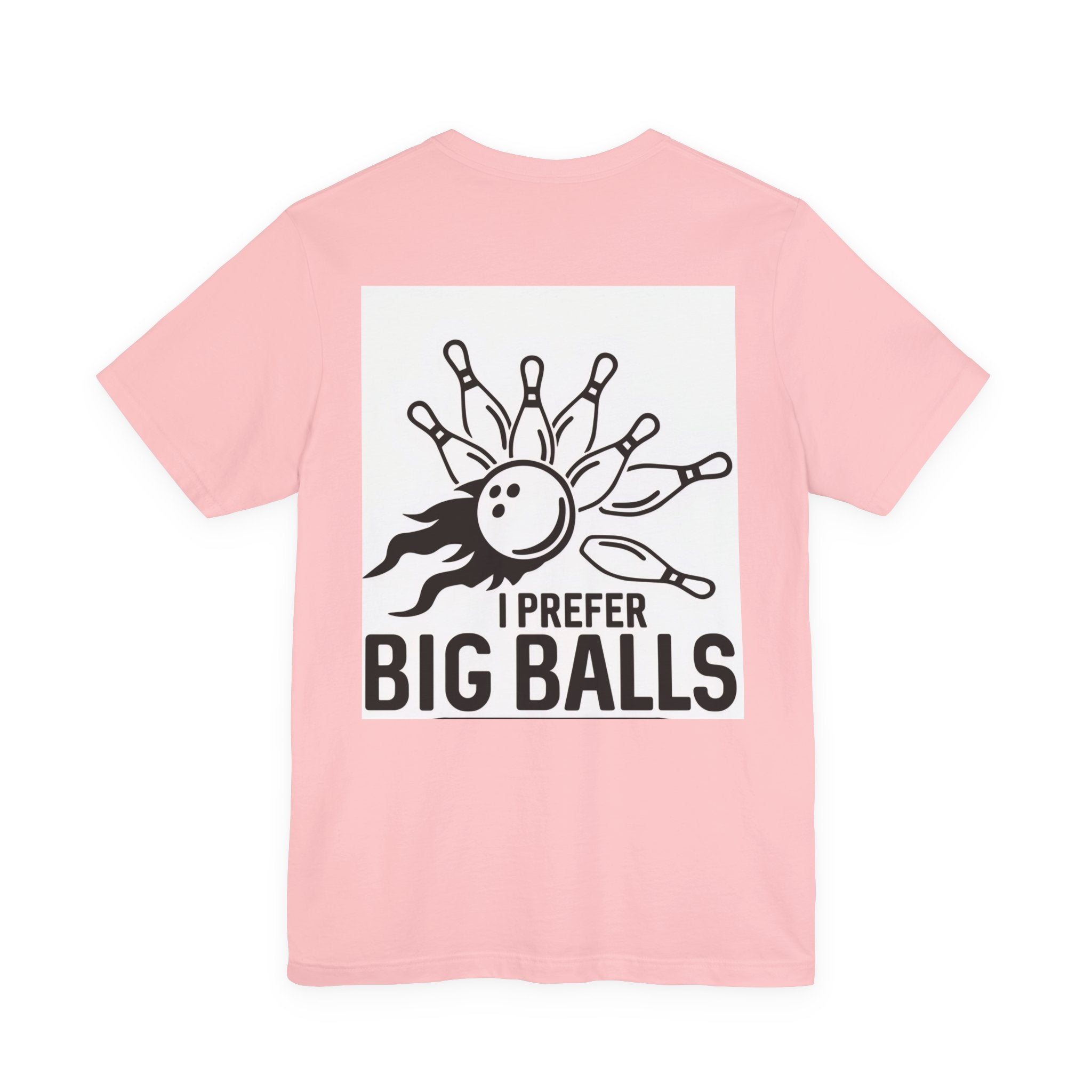 Big balls preferred customizable bowling shirt