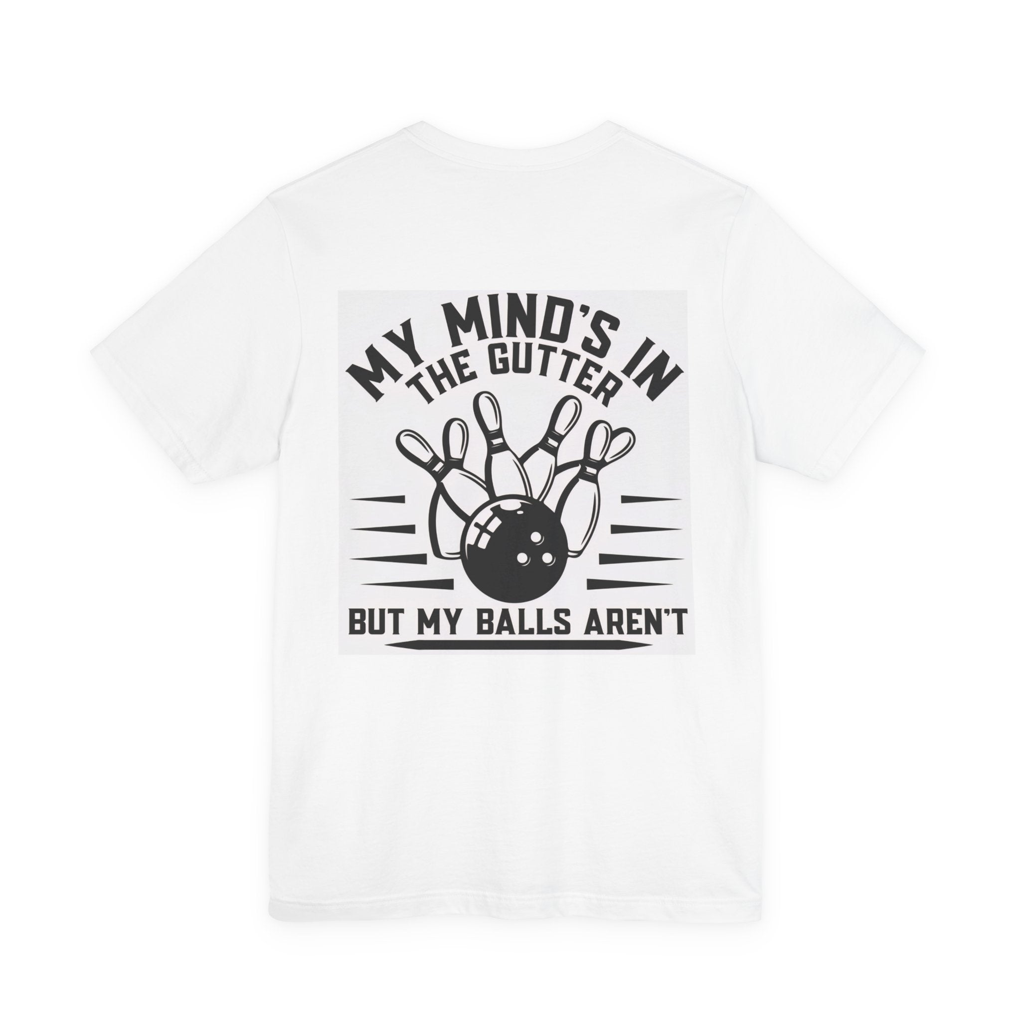 Gutter mind customizable bowling shirt