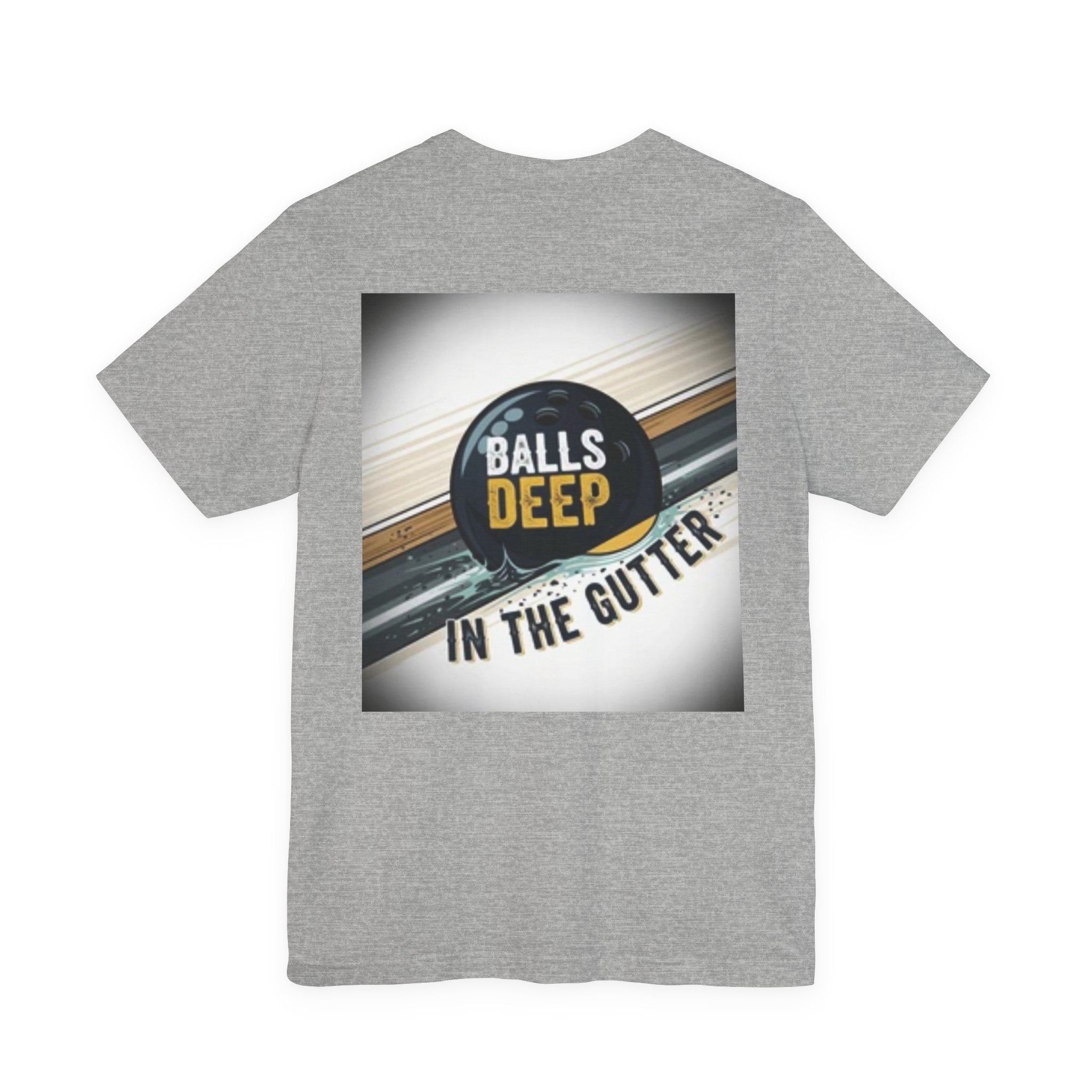 Balls Deep Gutter customizable bowling shirt