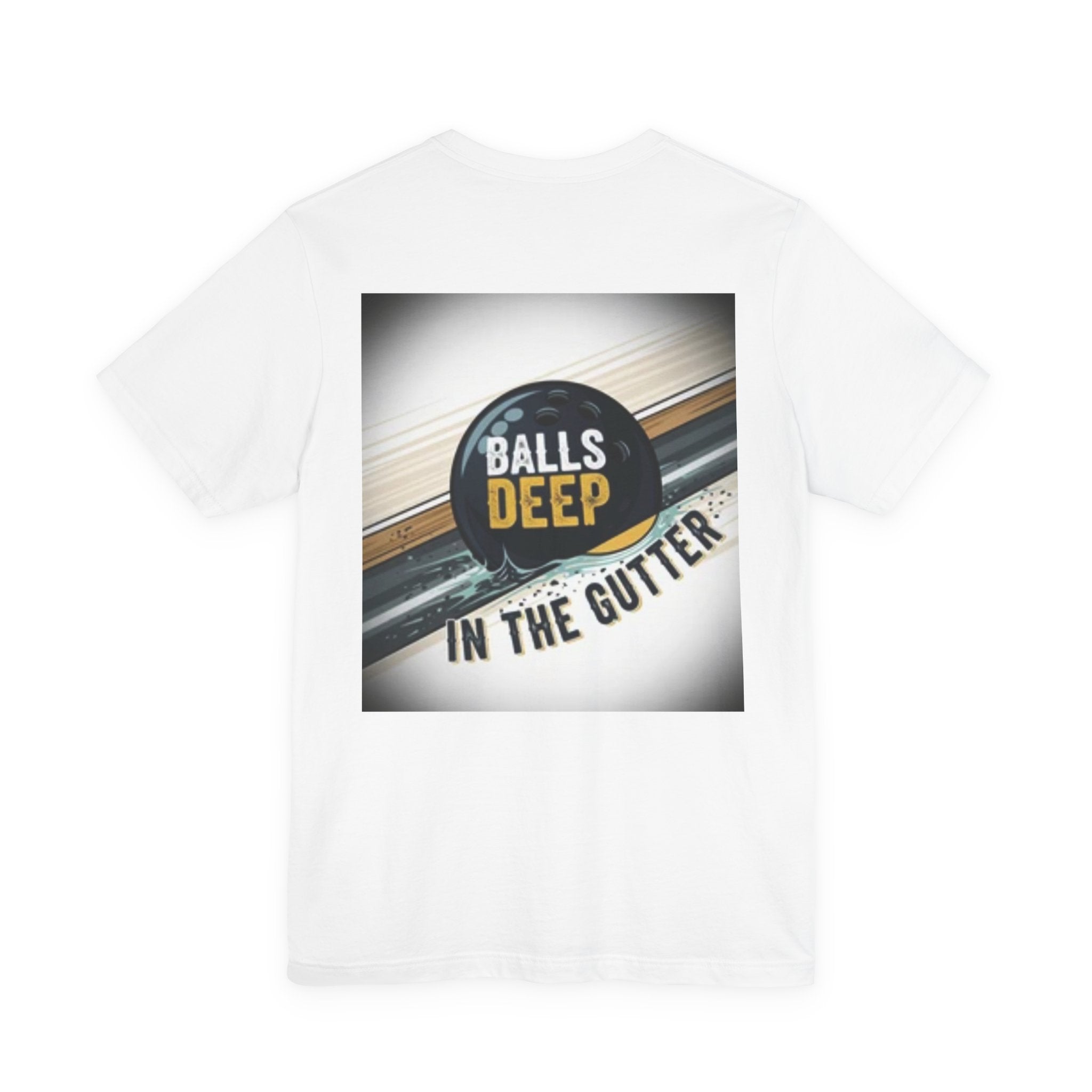 Balls Deep Gutter customizable bowling shirt