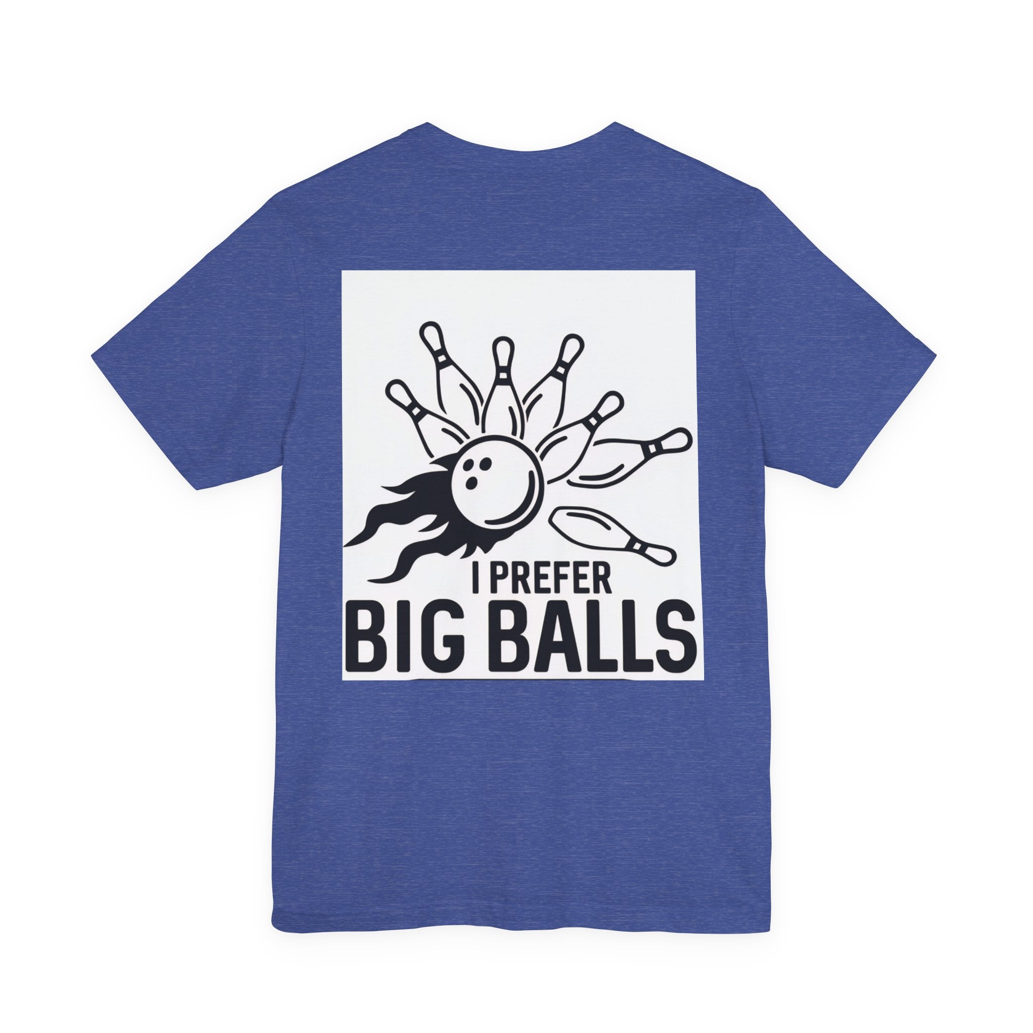 Big balls preferred customizable bowling shirt