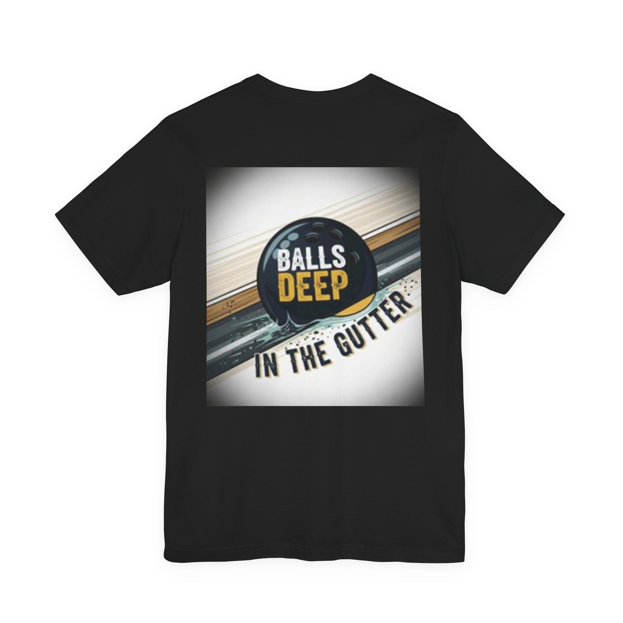 Balls Deep Gutter customizable bowling shirt