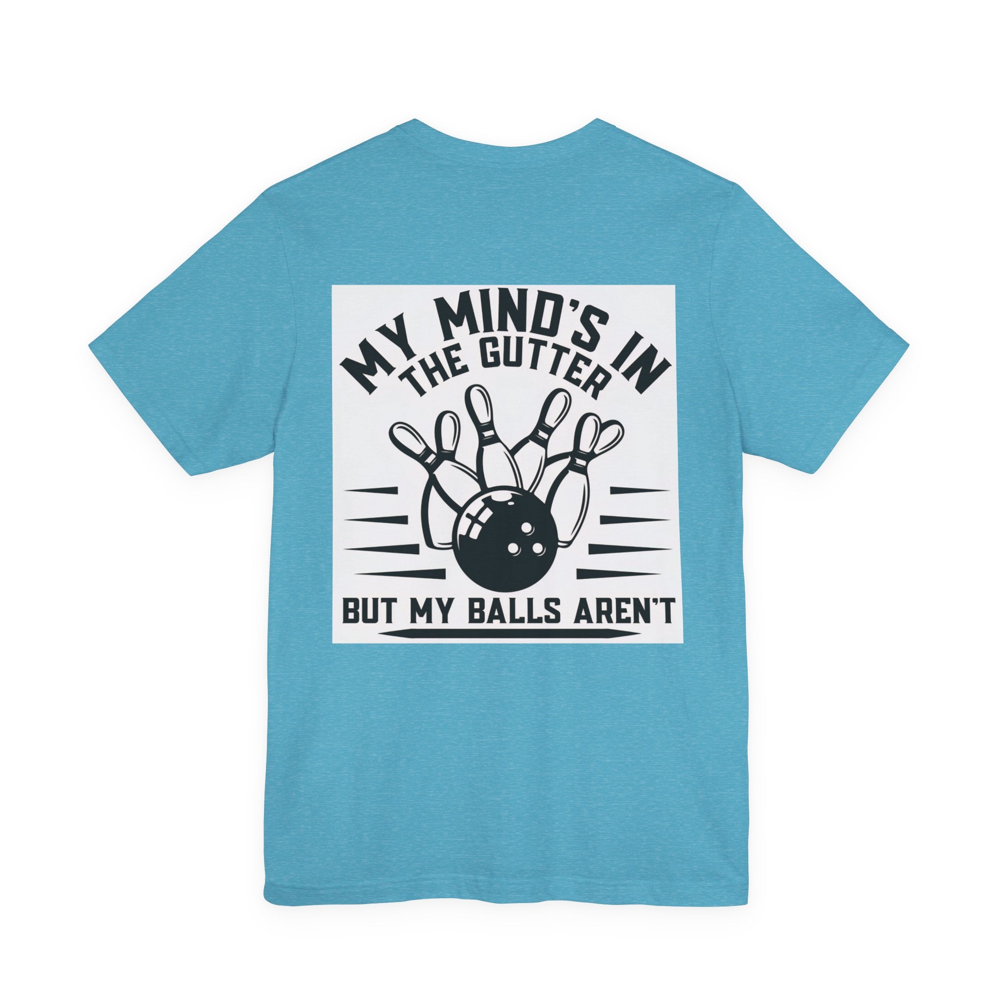 Gutter mind customizable bowling shirt