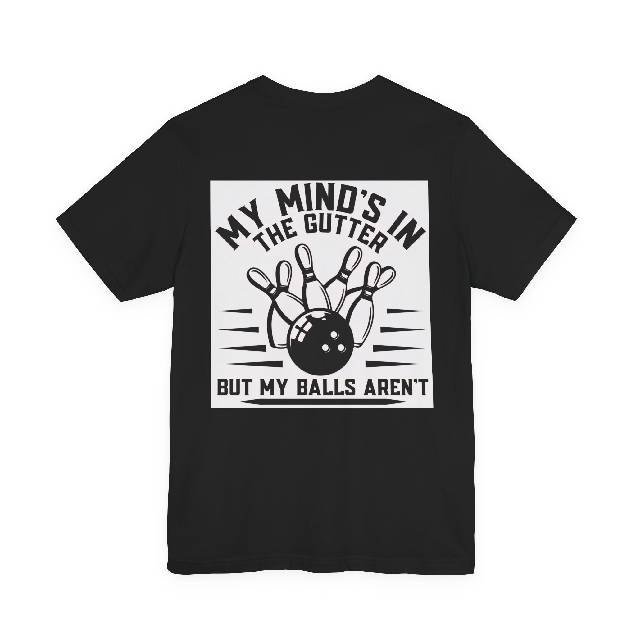 Gutter mind customizable bowling shirt