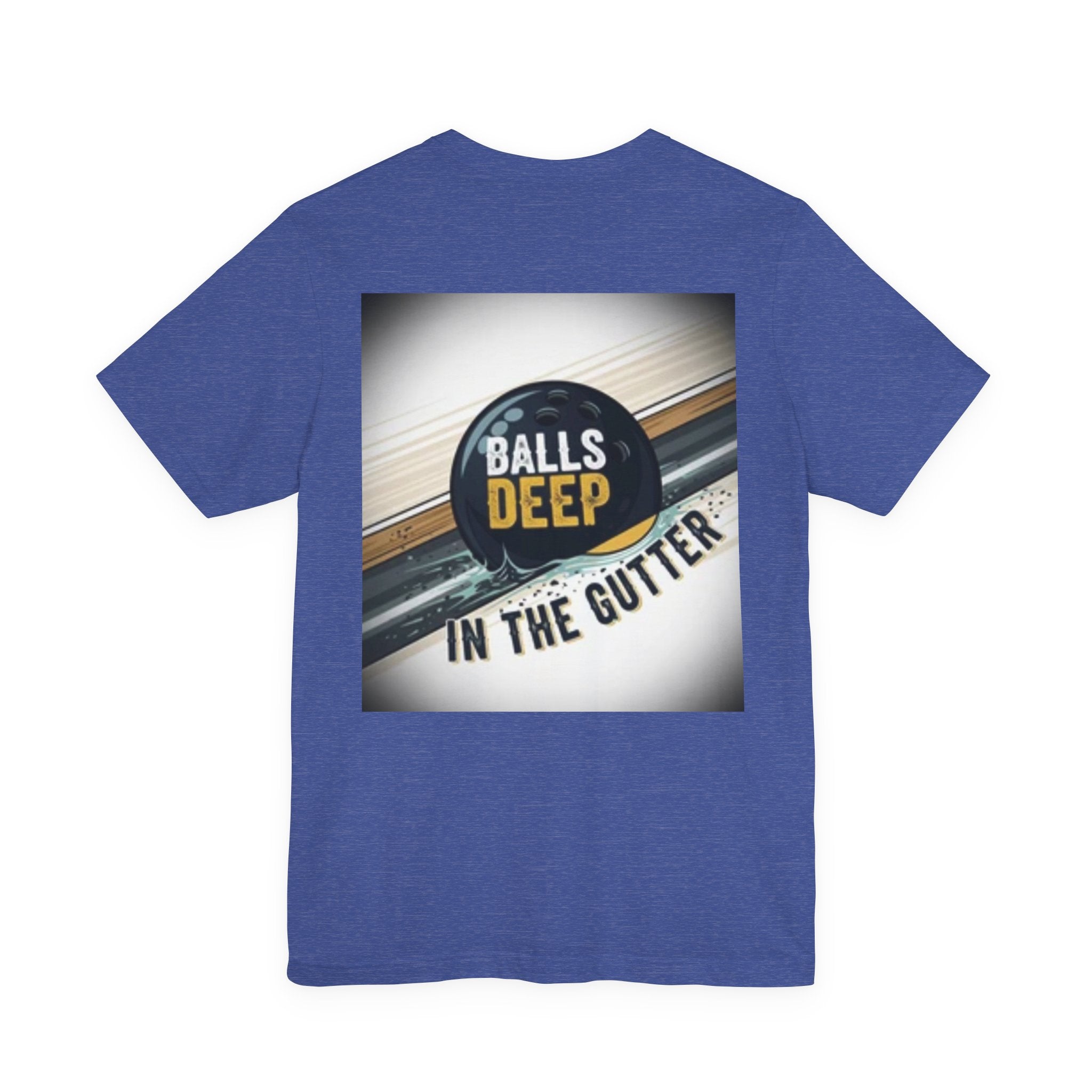 Balls Deep Gutter customizable bowling shirt